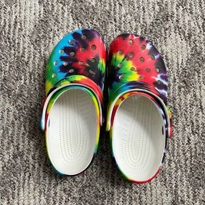 Rainbow Crocs